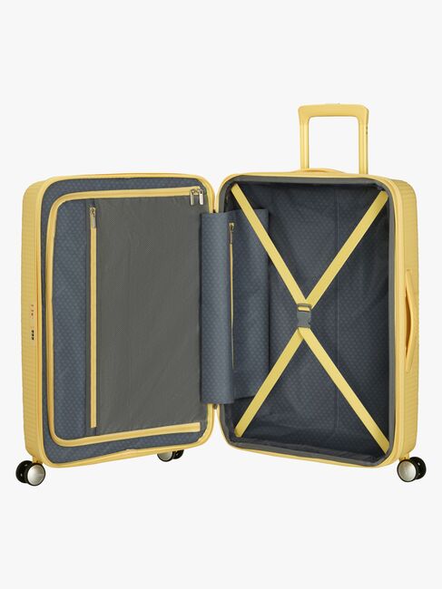 American Tourister Soundbox Spinner Resväska 71,5L, Pastel Yellow