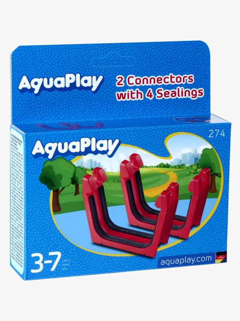 Aquaplay Kopplingar 2-pack, Röd