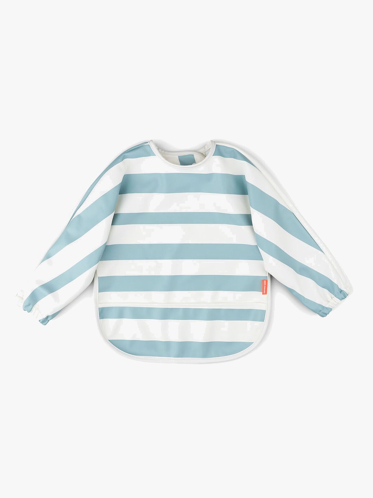 Done By Deer Långärmad Haklapp, Stripes Blue