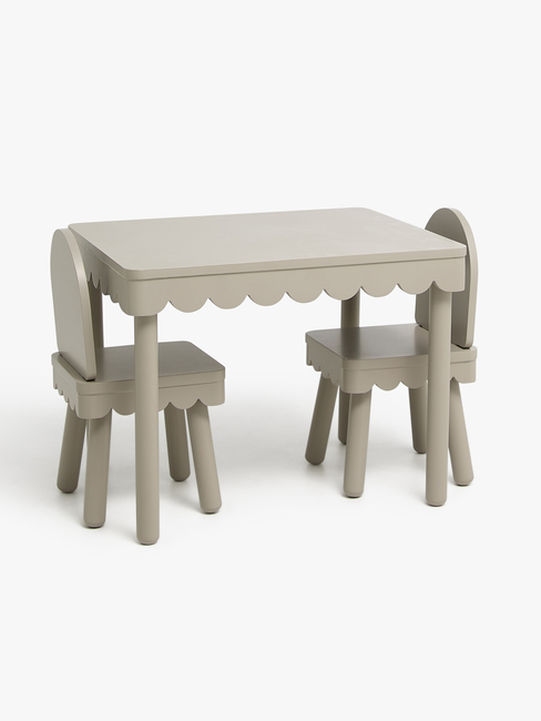 Alice & Fox Dune Bord & Stol, Greige