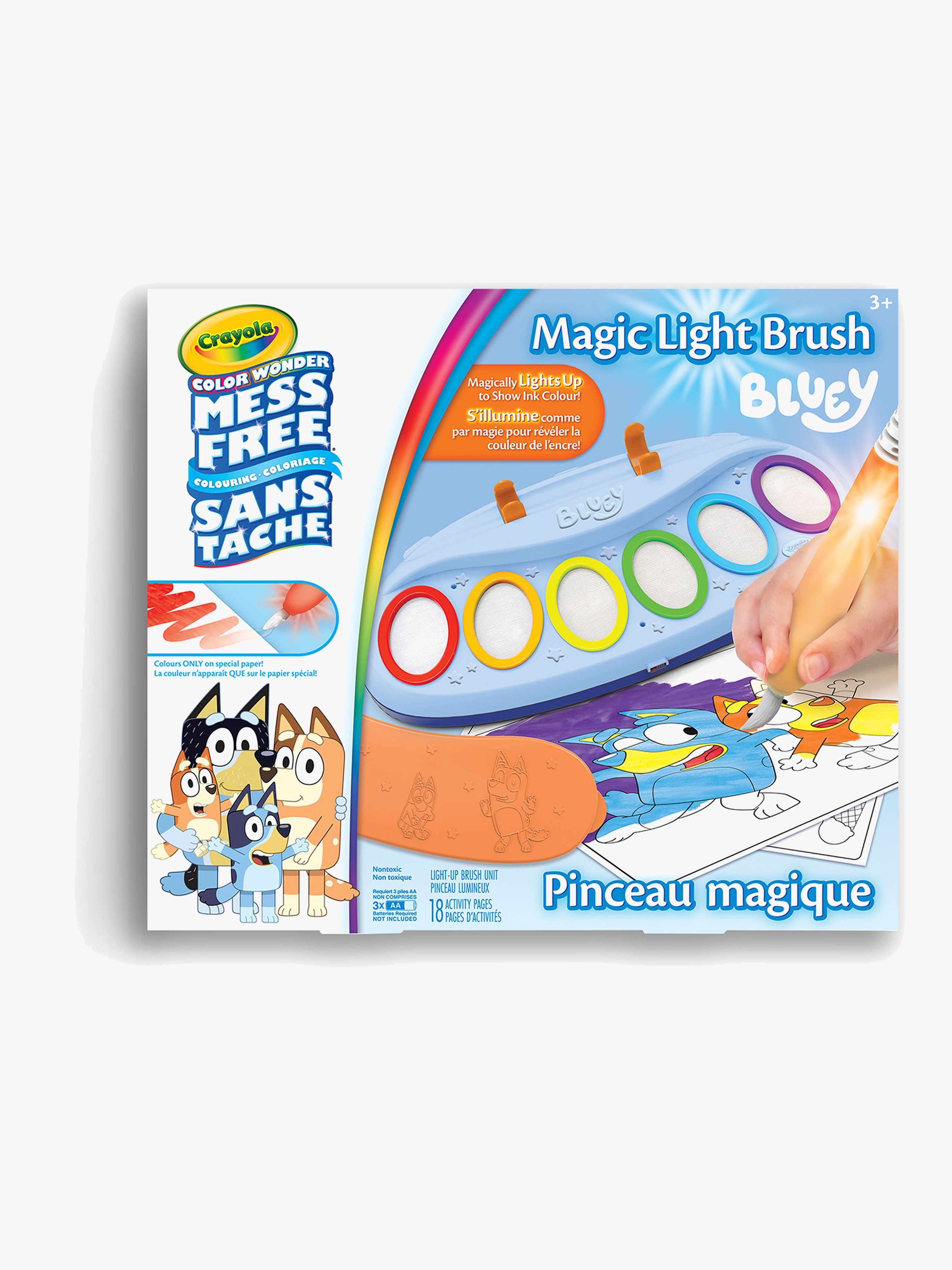 Bluey Color Wonder Magic Ljuspensel
