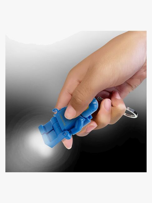 LEGO® Ikonisk Rymdman Nyckelring med LED-lampa, Blå