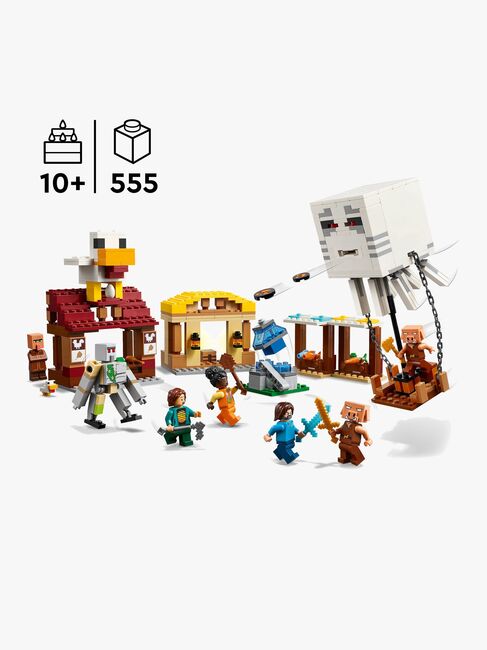 LEGO Minecraft 21273 Byanfall med gastballong