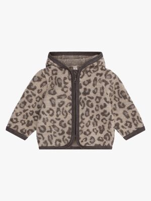 HUTTEliHUT Villafleecetakki Merino, Camel Melange