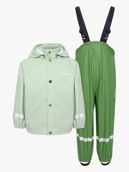 Didriksons Slaskeman Regnställ, Light Algae Green