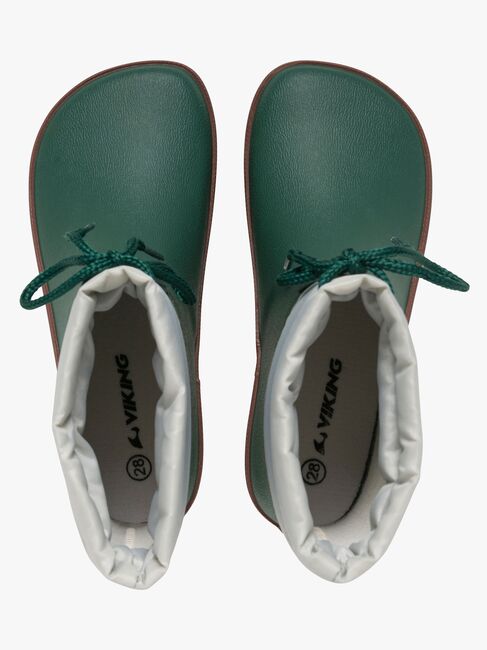 Viking Alv Barefoot Gummistövlar, Dark Green