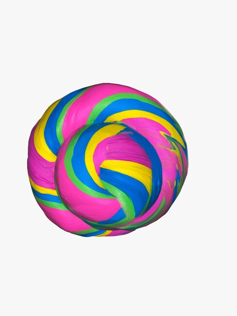 Compound Kings Butter Cloudz Slime 380 g, Rainbow Cotton Candy