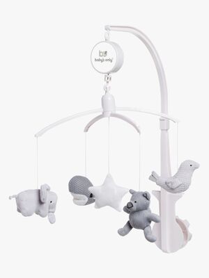 Baby's Only Sängmobil, Grey/White