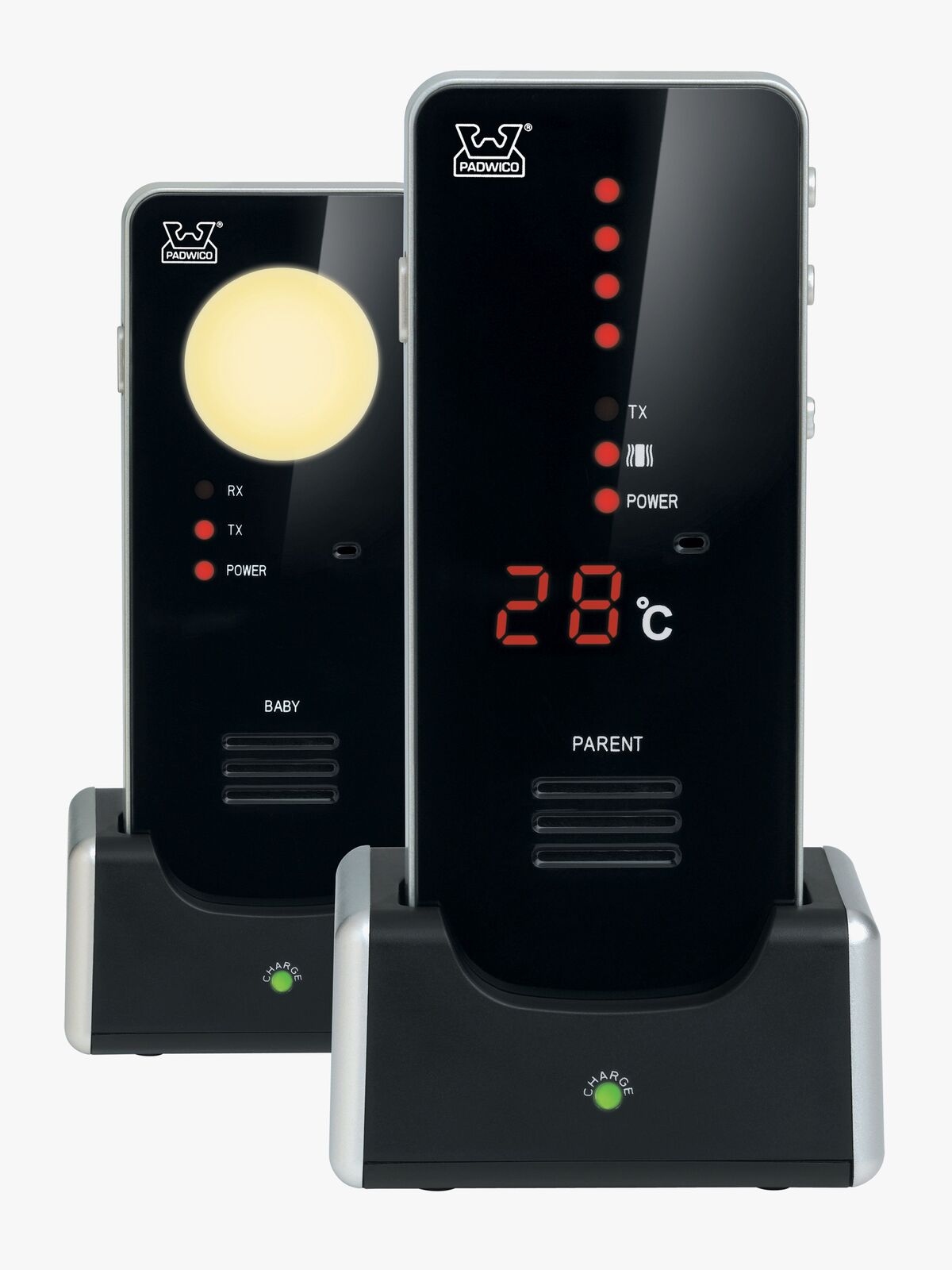 Padwico 850 Babyvakt, Black