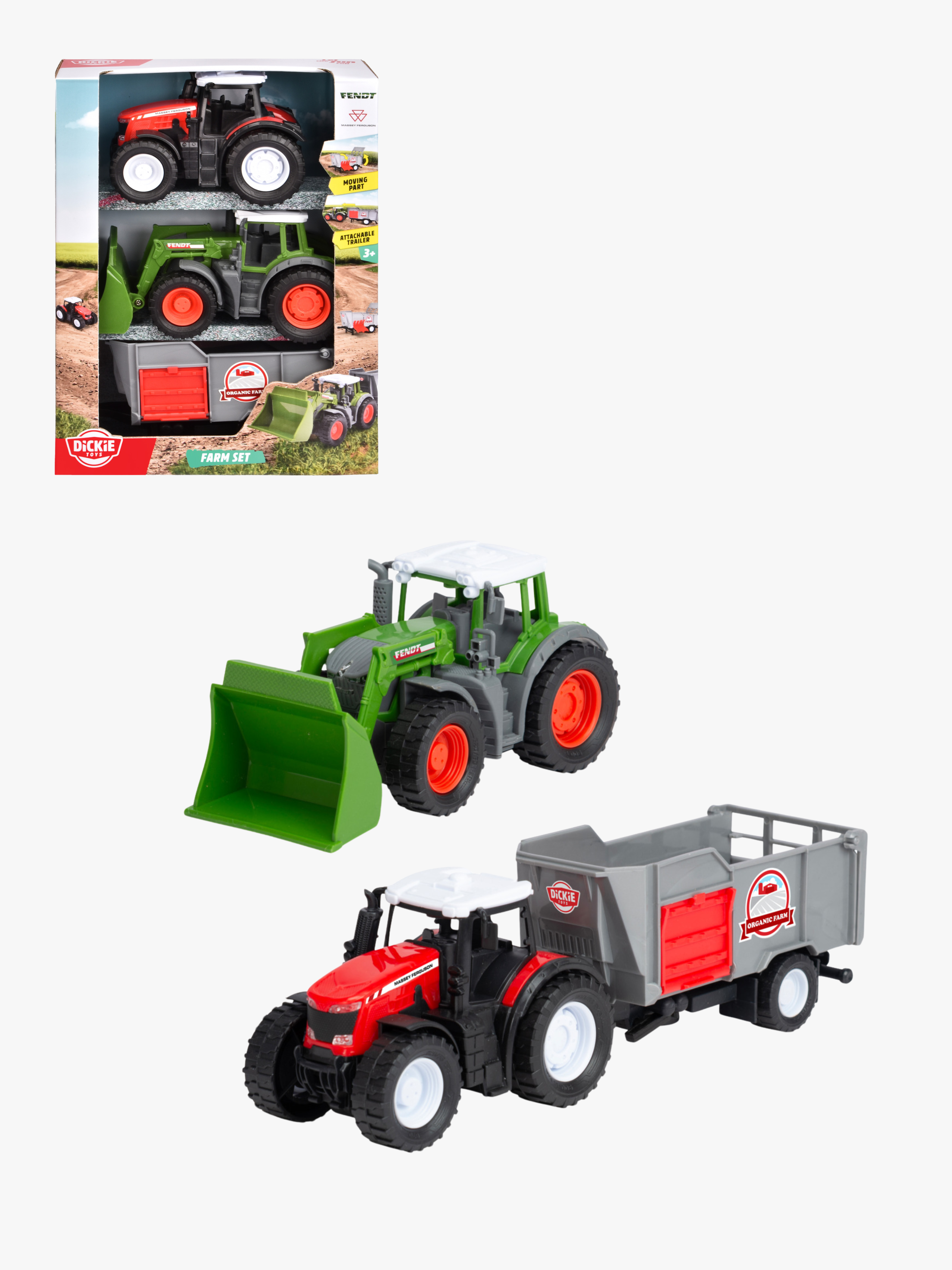 Dickie Toys Traktor &  Frontlastare