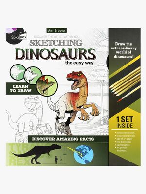 Spice Box Zeichenset Dinosaurier