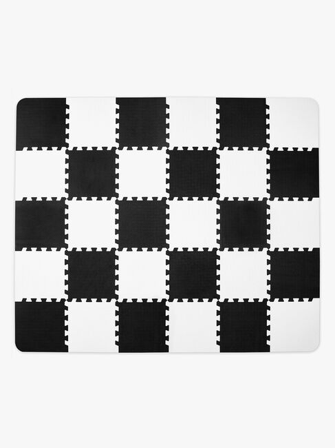 Kinderkraft Pusselmatta 150x180 Foam, Svart