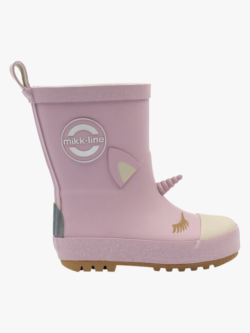Mikk-Line Unicorn Gummistövlar, Mauve Shadows