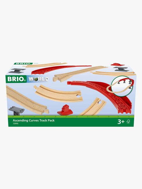 Brio World 33995 Spår Stigande Kurvor Tågbana