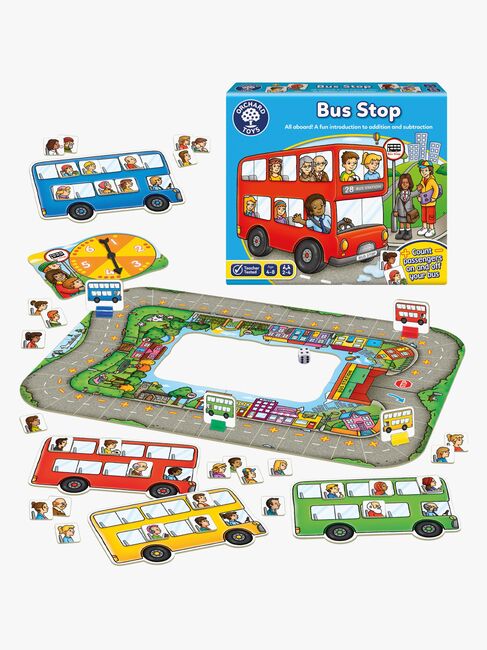 Orchard Toys Barnspel Busshållplats