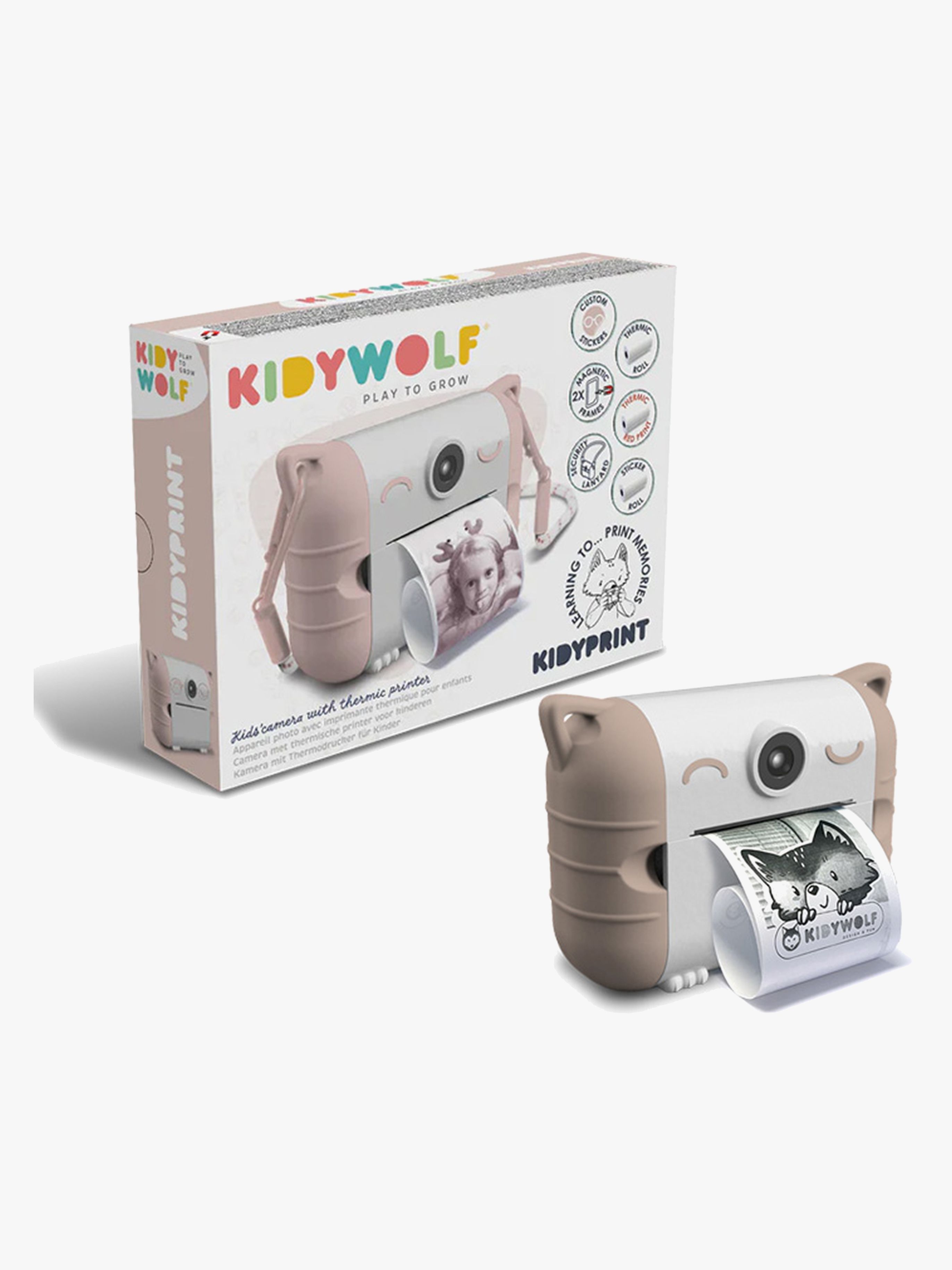 Kidywolf KIDYPRINT Instantkamera, Rosa