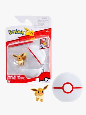 Pokémon Clip `N´ Go Lekset Eevee Premier Ball