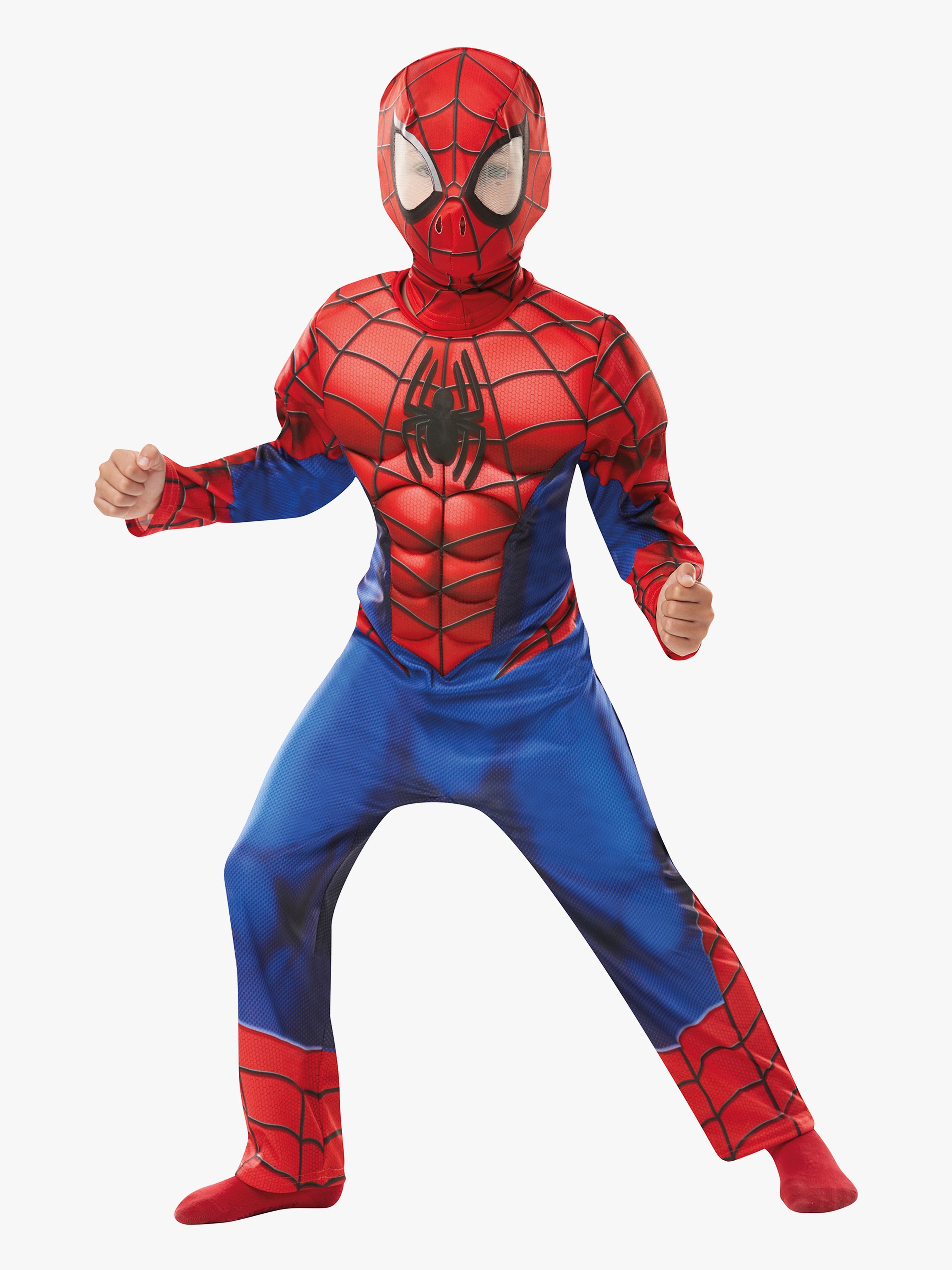 Marvel Spider-Man Utklädnad Deluxe 3-4 år