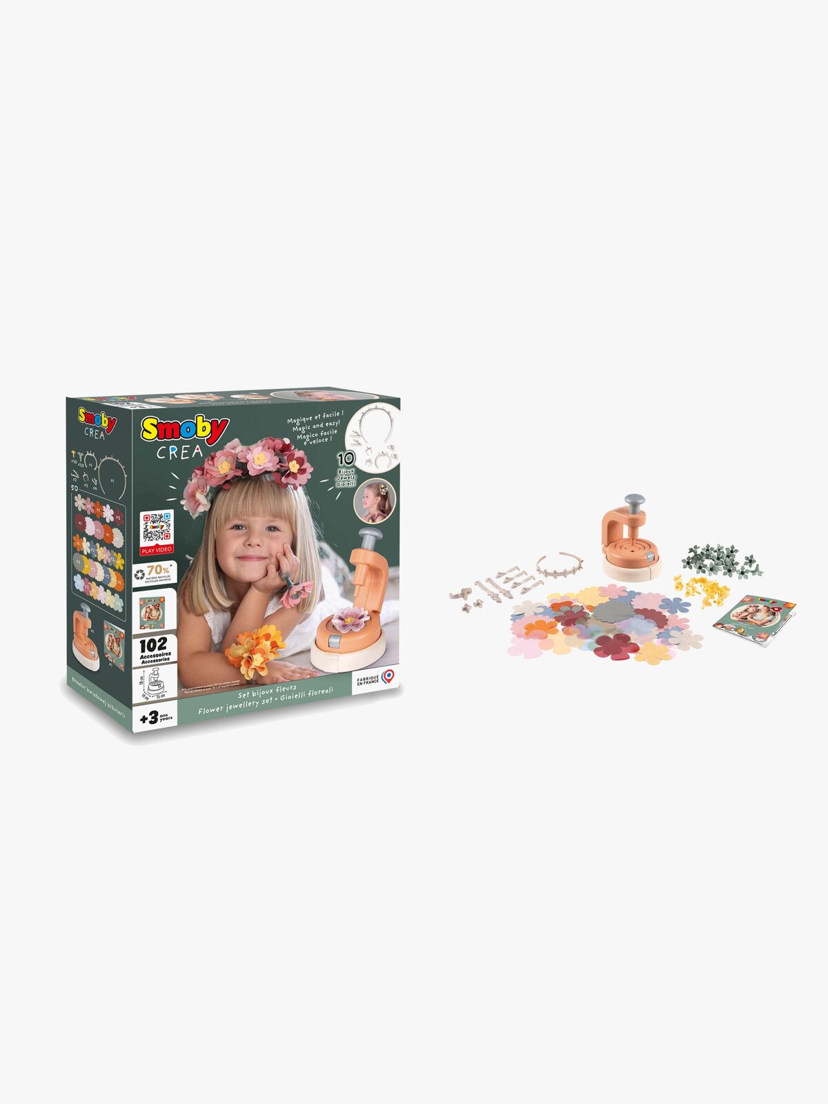 Smoby DIY Smyckeset Blommor