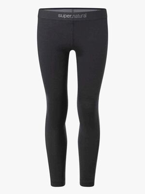 Super.natural Arctic Stilongs Merinomix, Jet Black