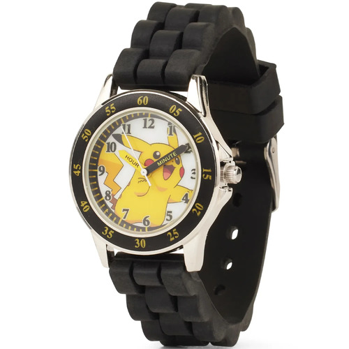 Pokémon Time Teacher Armbandsur, Svart