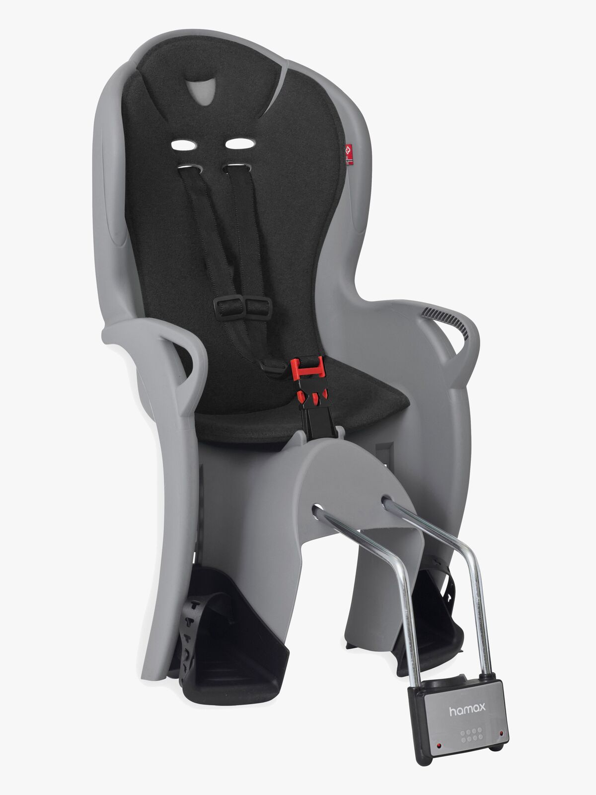 Hamax Kiss Cykelsits, Medium Grey/Black