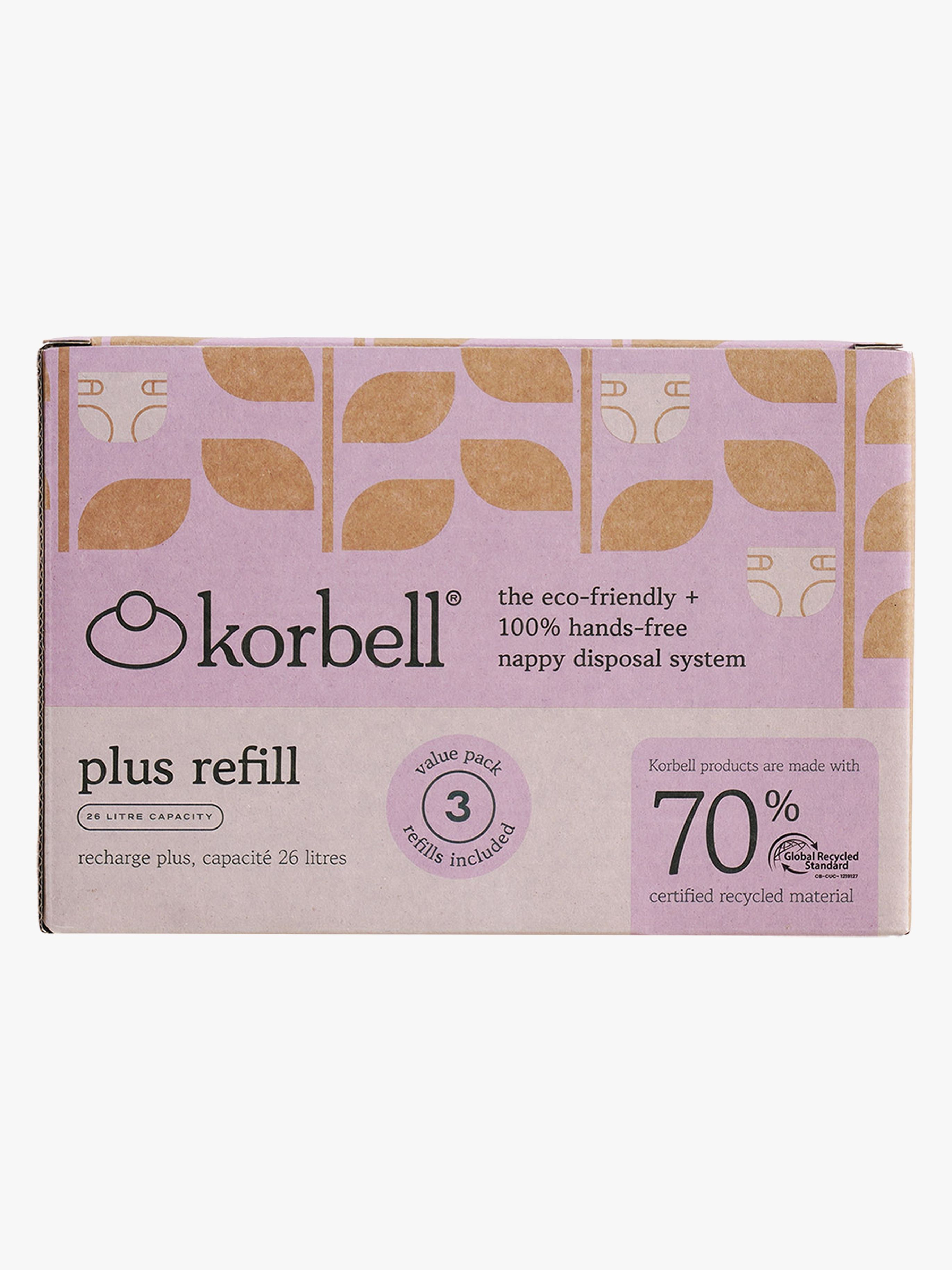 Korbell PLUS Refill 3-Pack