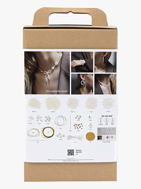 Creativ Company Pysselset Smycken Pärlemor DIY