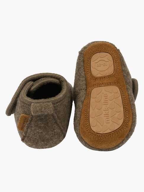 Mikk-Line Inneskor Ull, Melange Denver