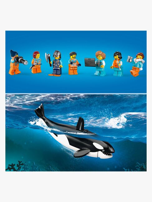 LEGO City 60368 Polarutforskare Och Skepp