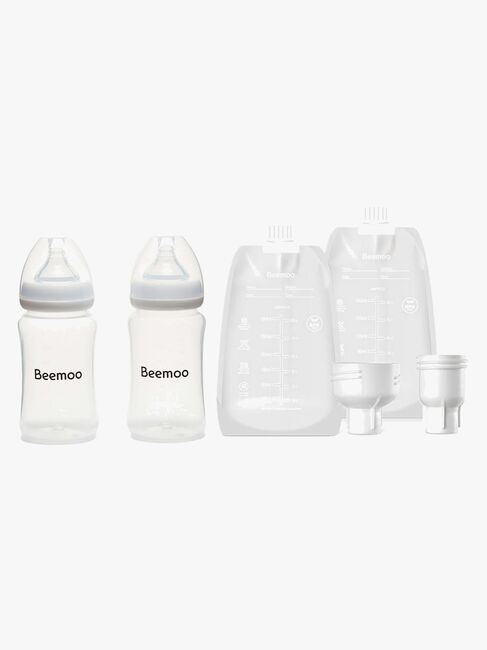 Beemoo CARE 240 ml Flaskor 2-pack & Bröstmjölkpåsar 30-pack