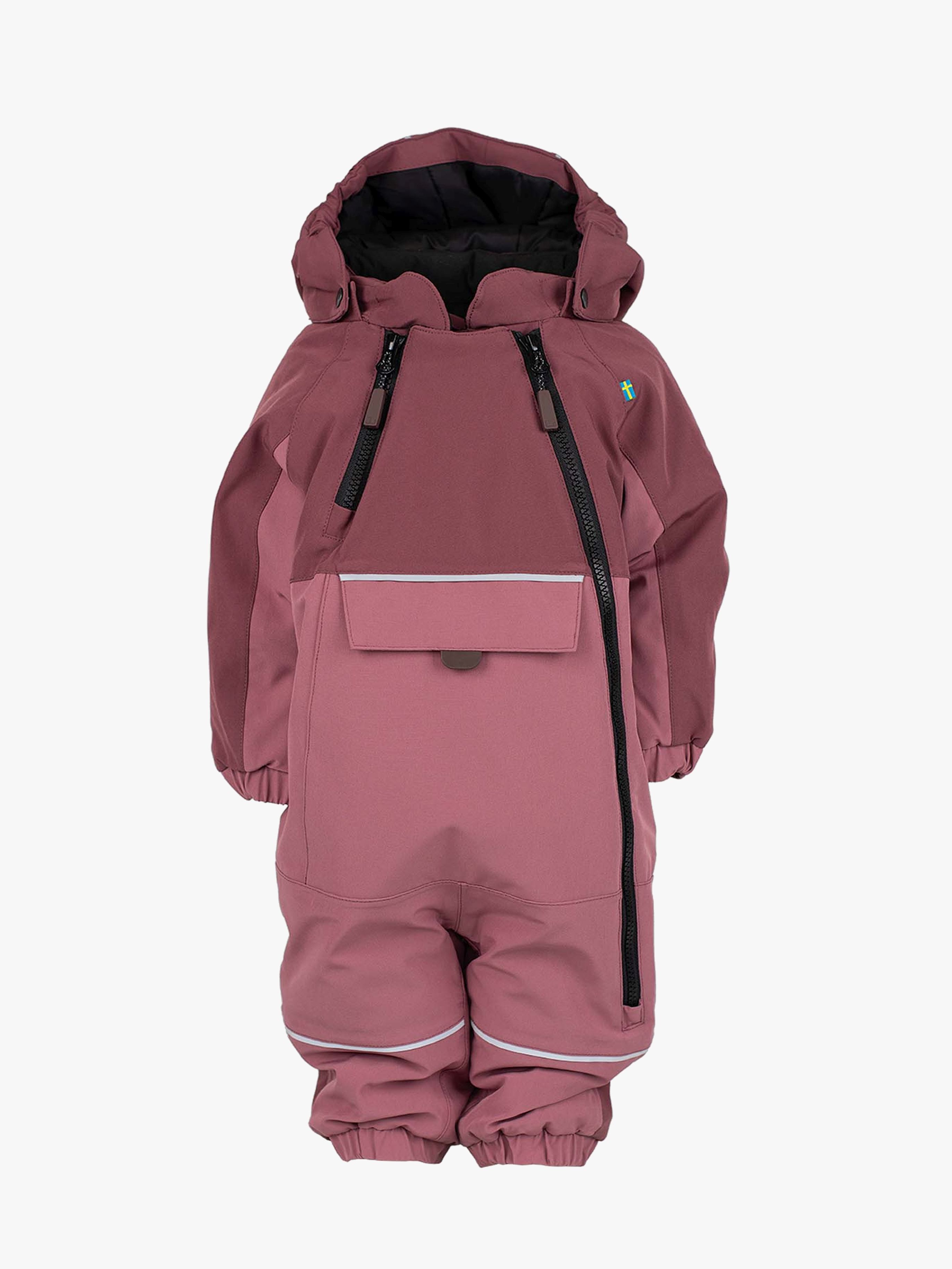 Lindberg Anorak Vinteroverall Baby, Dry Rose/Rose, 86