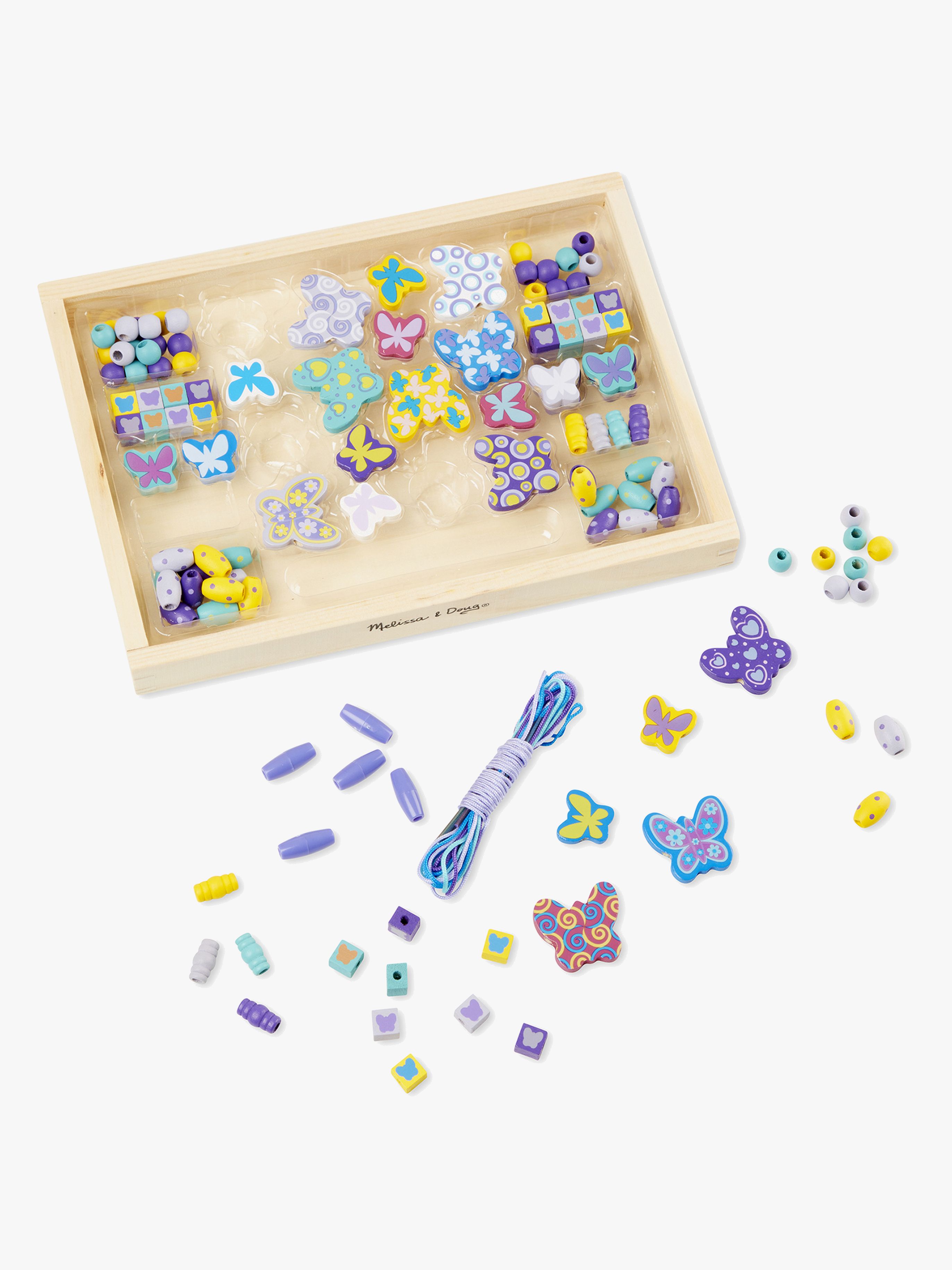 Melissa & Doug Pärlset Butterfly Friends