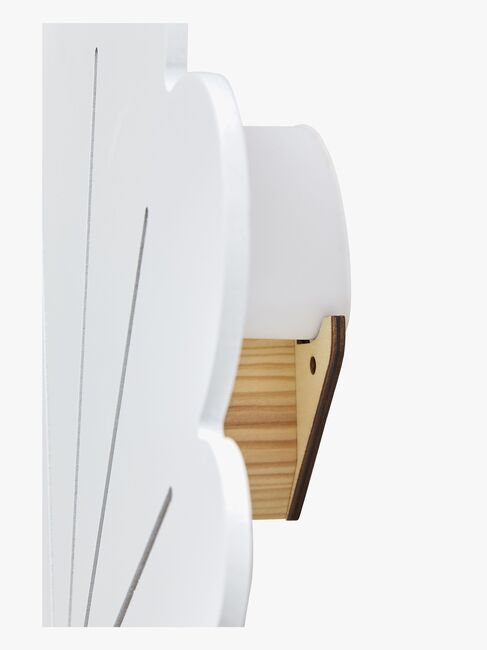 Alice & Fox SIA Vägglampa Snäcka, Vit