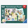 Ravensburger Pussel Super Charlie 3-in-1