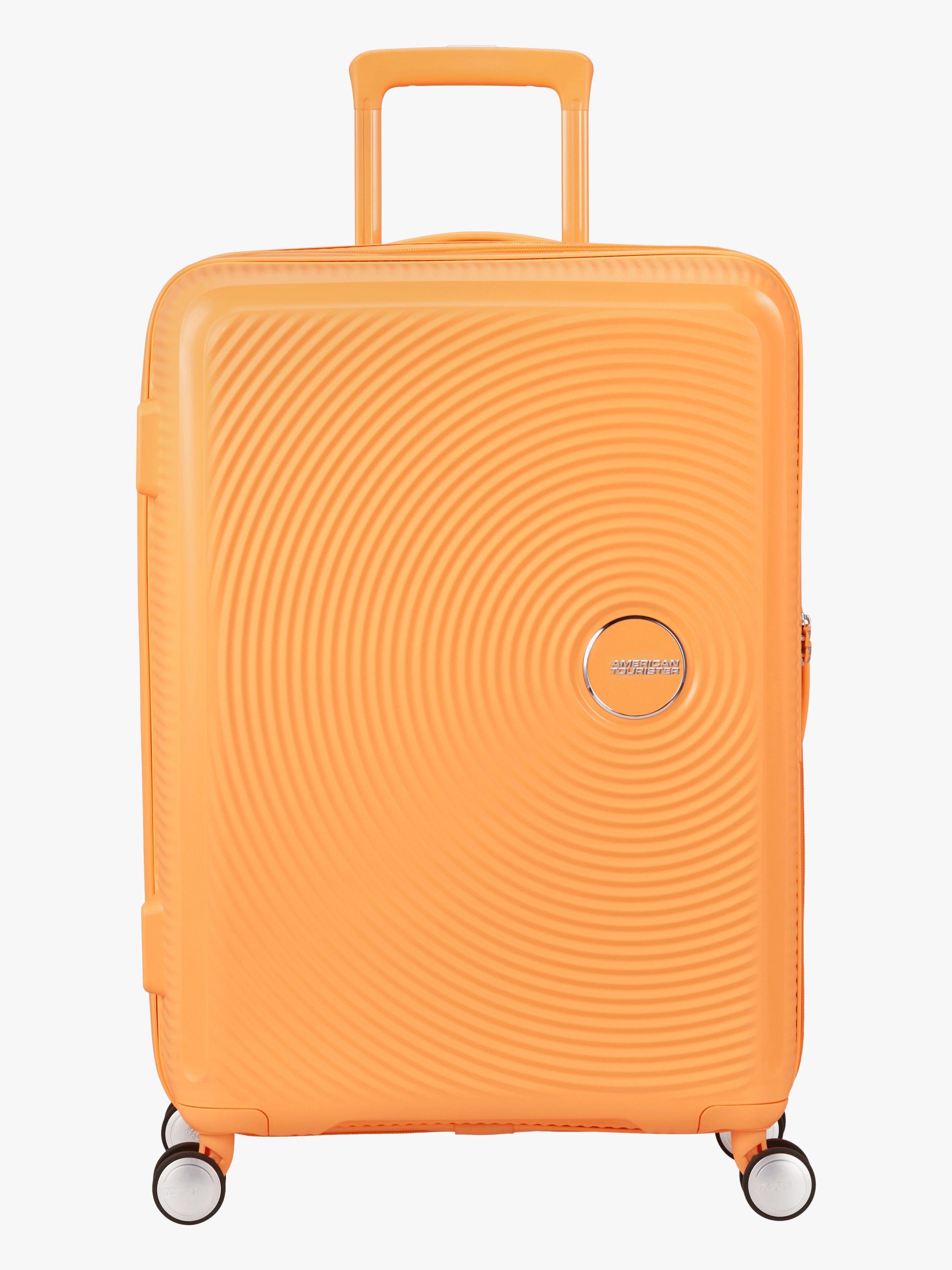 American Tourister Soundbox Spinner Resväska 71,5-81L, Papaya Pop
