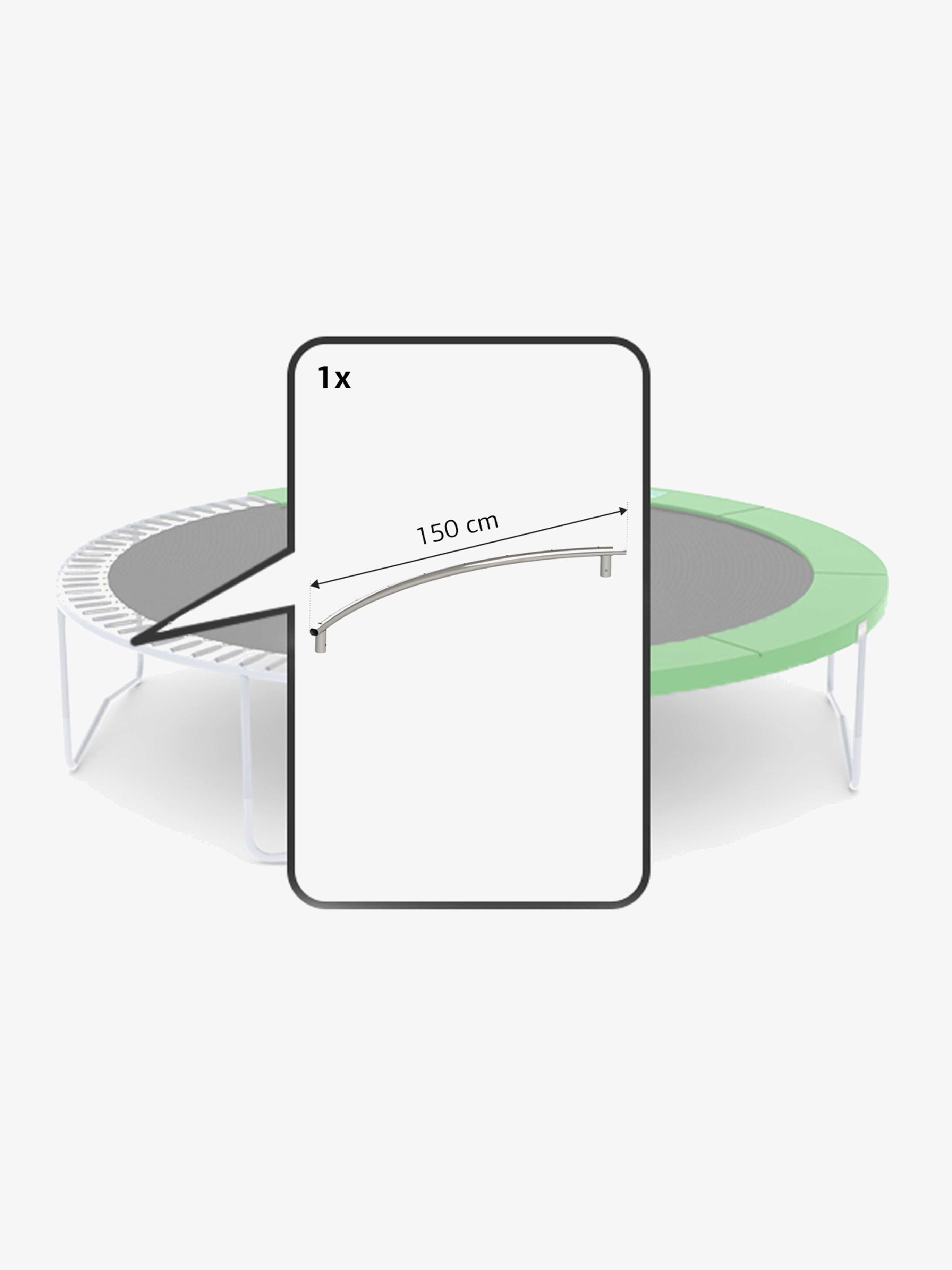 BERG Reservdel Favorit Svetsad Toppskena 380 150 Cm