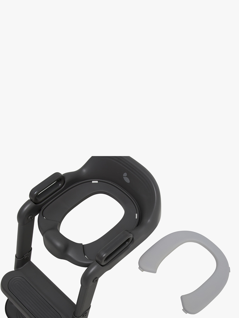 Beemoo CARE Assist Toalettsits med Stege, Deep Grey