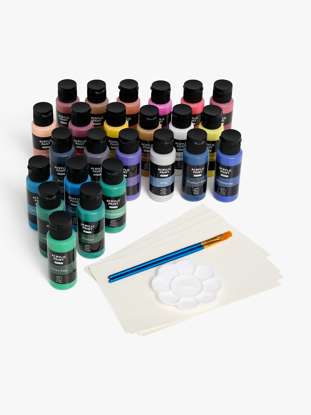 Fippla Akrylset 24 Färger