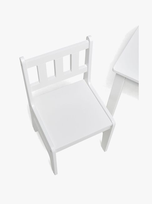 Alice & Fox SIENA Bord och Stol, Vit