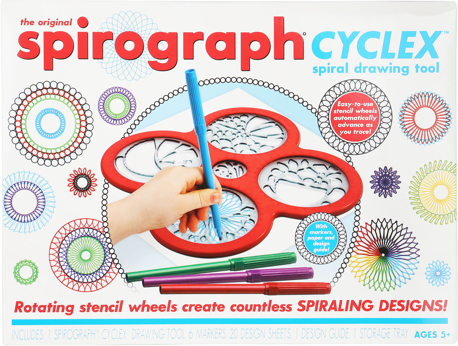 Spirograph Cyclex Ritverktyg