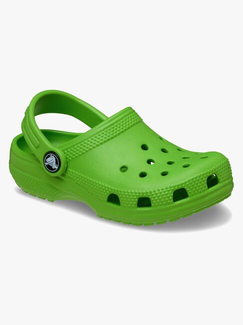 Crocs Classic Kids Tofflor, Grön