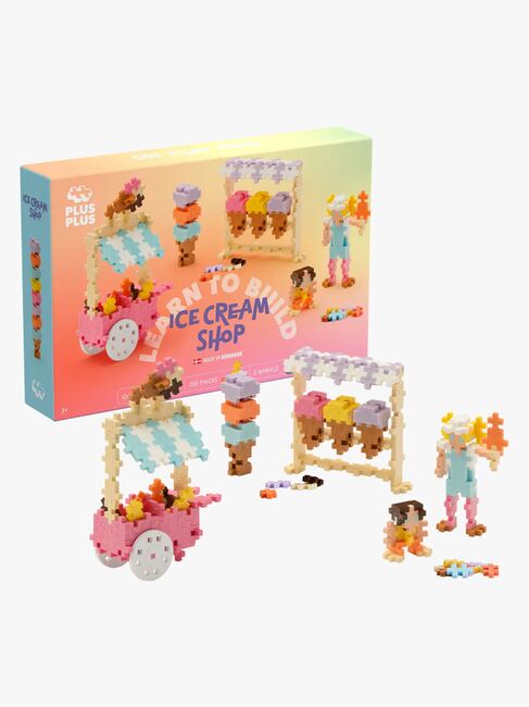 Plus-Plus Learn to Build  Glasskioskt Byggset 275 Delar