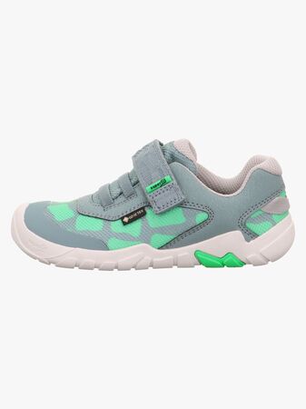 Superfit Trace Barefoot GTX Sneakers, Light Green/Light Grey