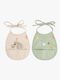 Done By Deer Celebration Tiny Pocket Haklapp 2-Pack, Sand