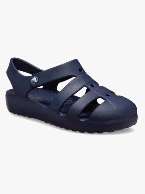 Crocs Classic Fisherman Tofflor, Navy