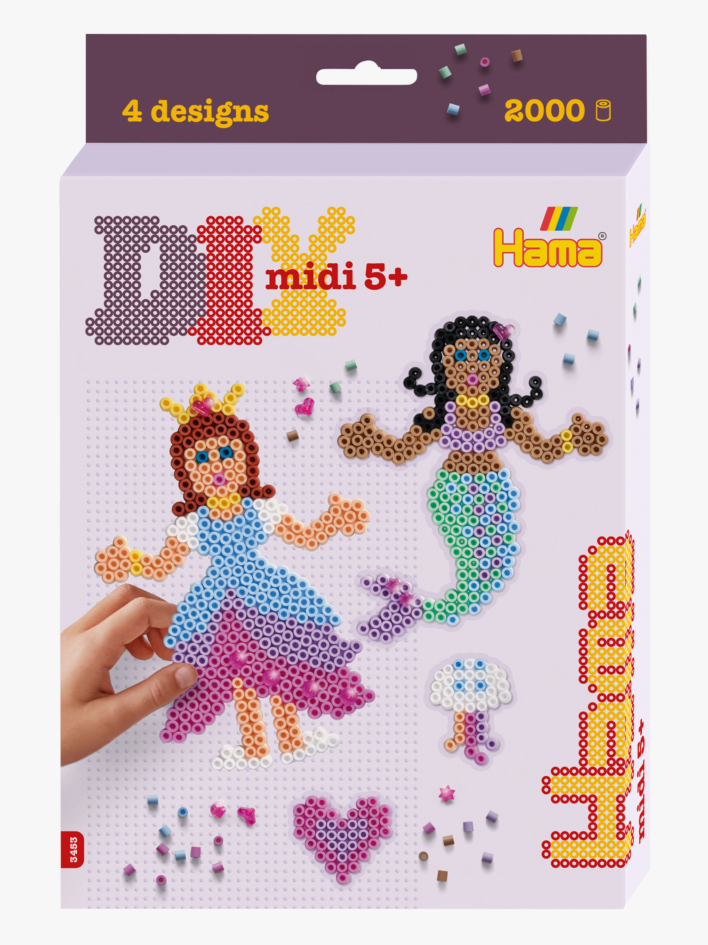 Hama Prinsessa & Sjöjungfru Pärlset 2000 st