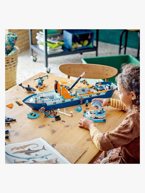 LEGO City 60368 Polarutforskare Och Skepp