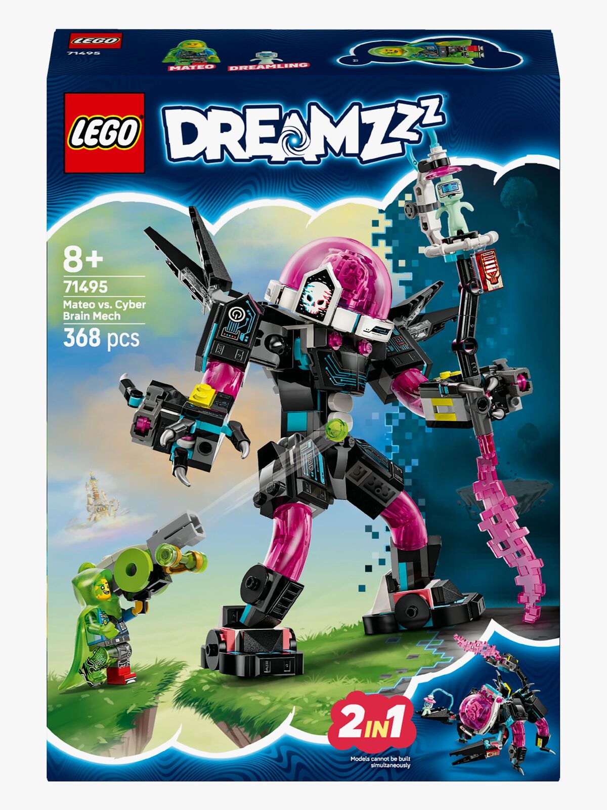 LEGO DREAMZzz 71495 Mateo mot cyberhjärnroboten