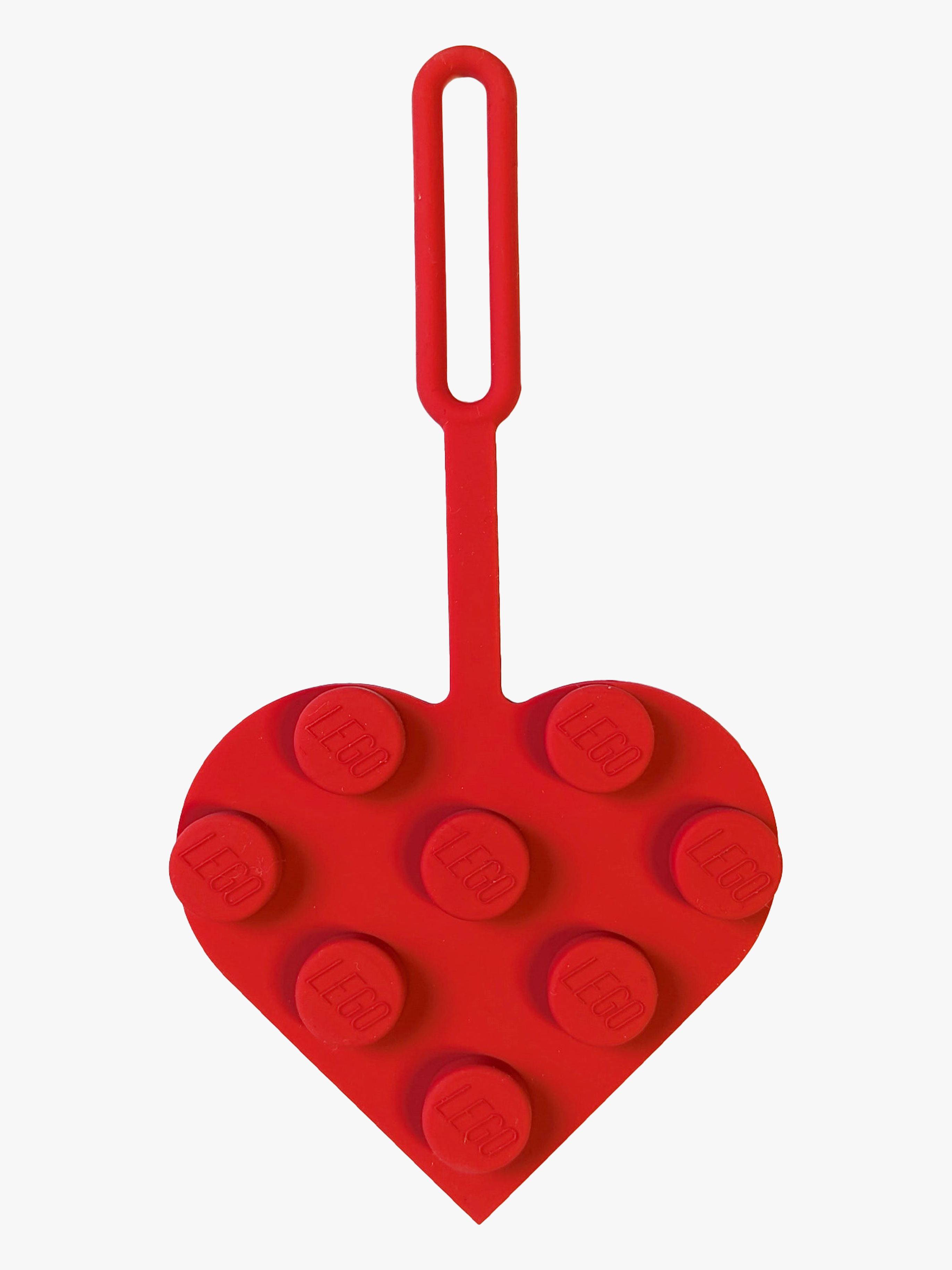 LEGO® Iconic Bagagetag Heart, Röd